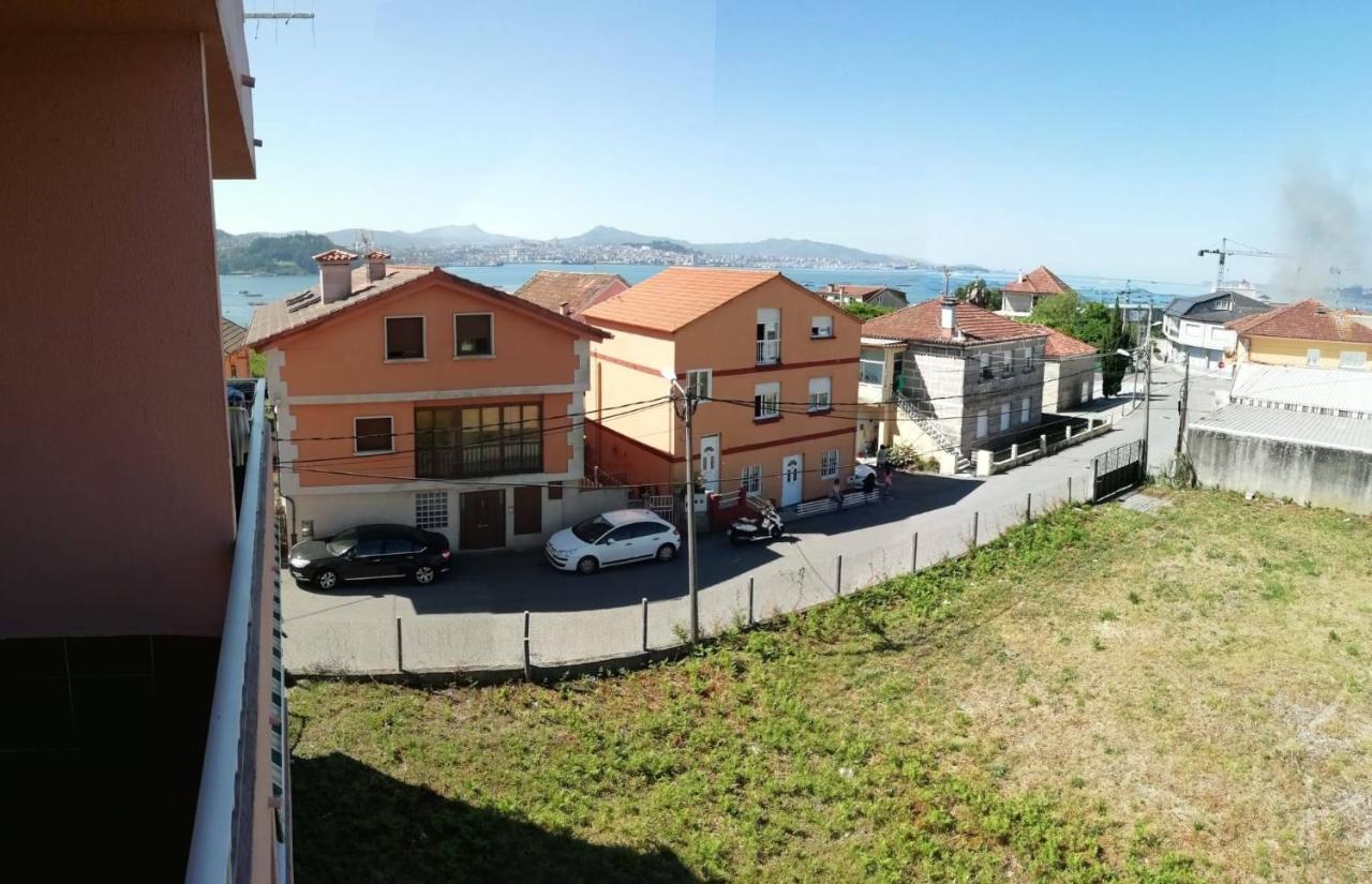 Amplio Apartamento Exterior Con Vistas A Islas Cies Moaña Zewnętrze zdjęcie