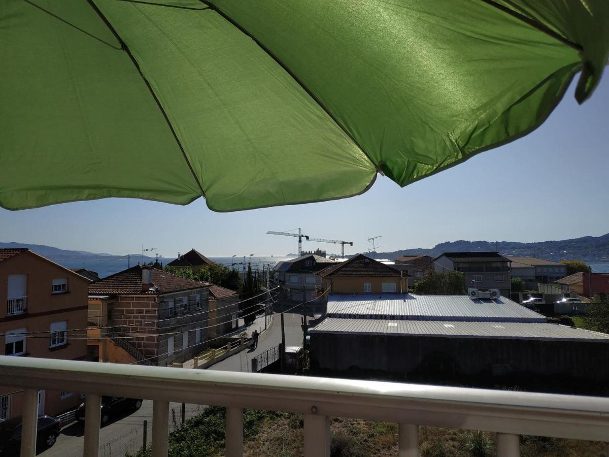Amplio Apartamento Exterior Con Vistas A Islas Cies Moaña Zewnętrze zdjęcie